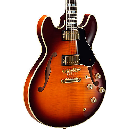 Yamaha SA2200 Semi-Hollow Electric Guitar Brown