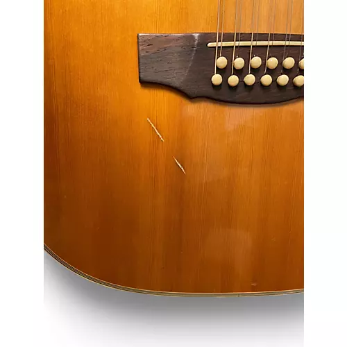 Vintage 1970 Guild F312-NT Natural 12 String Acoustic Guitar Natural