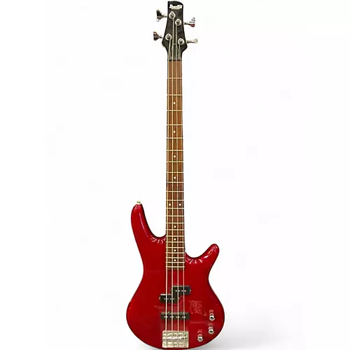 Used Ibanez GSR200 Red Electric Bass Guitar Red