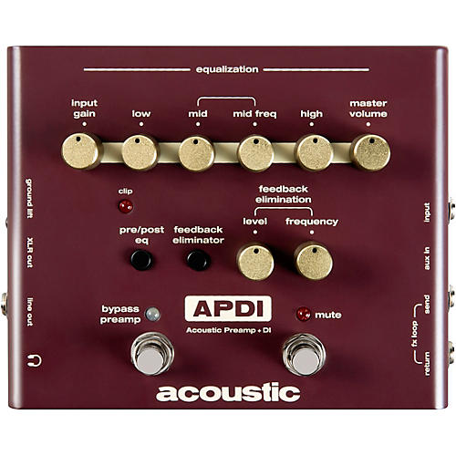 Acoustic APDI Acoustic Preamp + D.I. Pedal