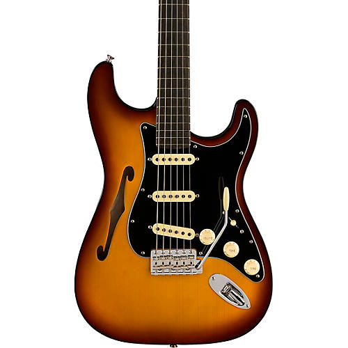Fender Suona Stratocaster Thinline Electric Guitar Violin Burst