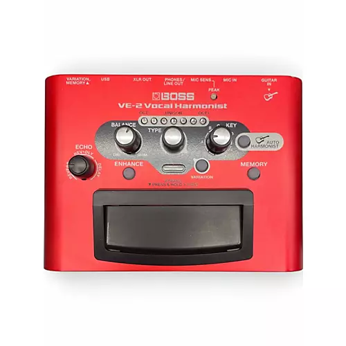Used BOSS VE2 Vocal Harmonist Effect Processor