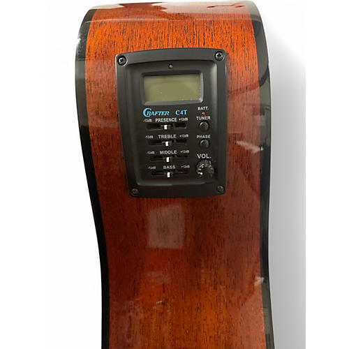 Used Crafter Guitars HILITE-DE SP/N LH Natural Acoustic Electric Guitar Natural