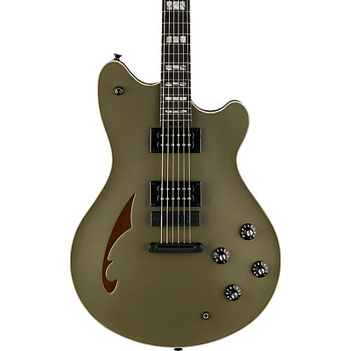 EVH SA-126 Special Semi-Hollow Electric Guitar Matte Army Drab
