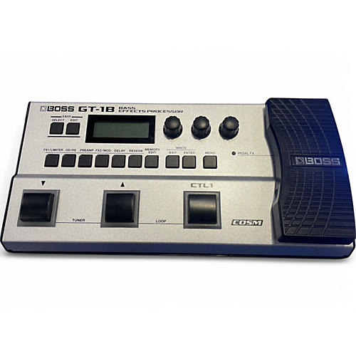 Used BOSS GT1B Bass Effect Pedal
