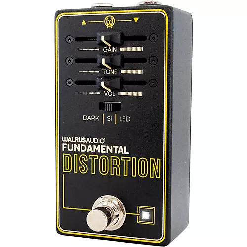 Walrus Audio Fundamental Series Distortion Effects Pedal Black