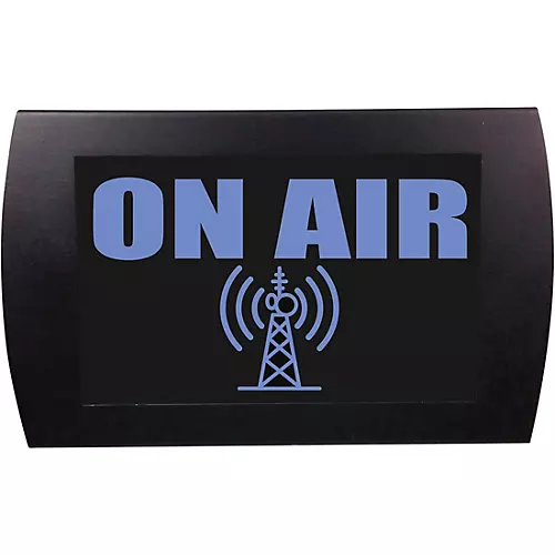 American Recorder Technologies On Air LED Lighted Sign, Blue