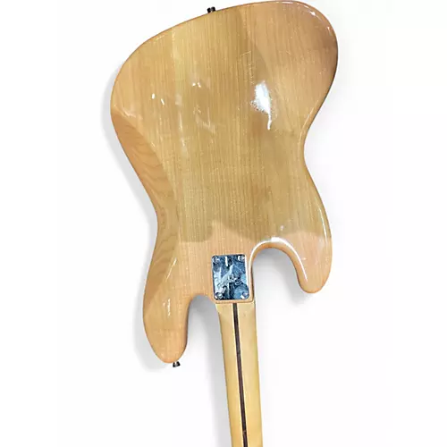 Used Squier JAZZ BASS Natural Electric Bass Guitar Natural