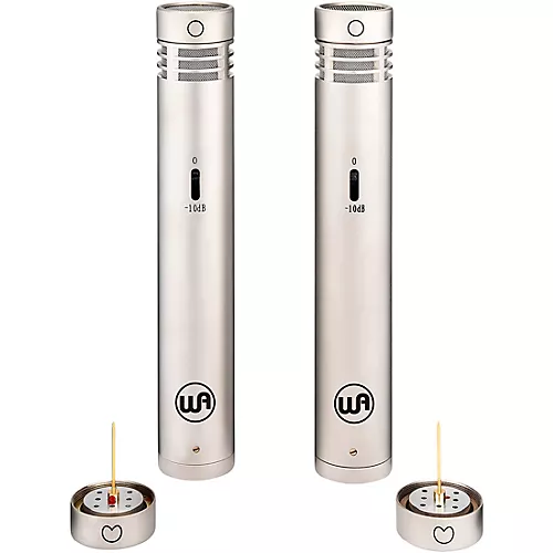Warm Audio WA-84 Premium Stereo Pair - Cardioid and Omni Capsules