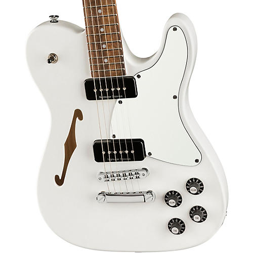 Fender Jim Adkins JA-90 Telecaster Thinline Electric Guitar Arctic White