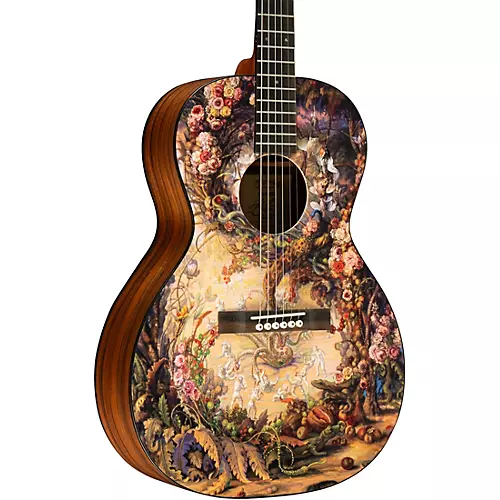 Martin 00L Oliver Limited-Edition Acoustic Guitar Graphic