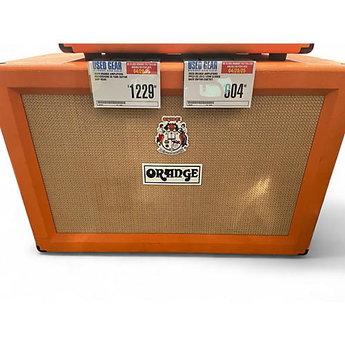 Used Orange Amplifiers PPC212C 2x12 120W Closed Back Guitar Cabinet