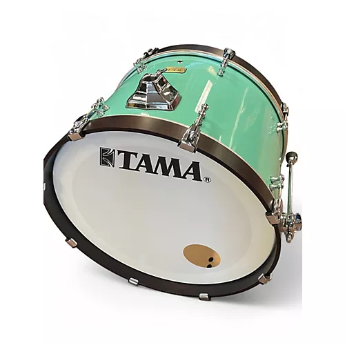Used TAMA 3 Piece SLP SOUND LAP PROJECT FAT SPRUCE 3 PIECE Blue Drum Kit Blue