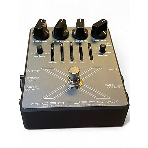 Used Darkglass micro tubes x7 Bass Effect Pedal