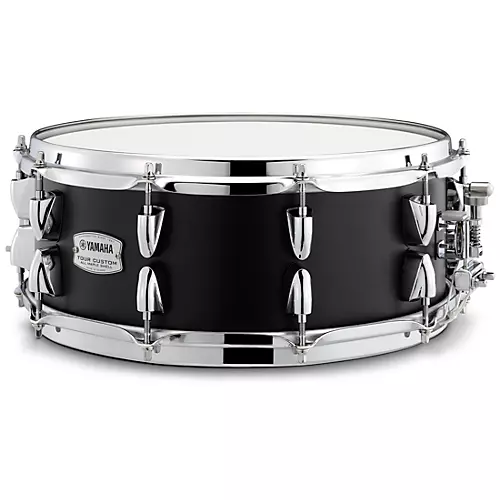 Yamaha Tour Custom Maple Snare Drum 14 x 5.5 in. Licorice Satin