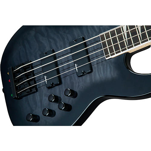 Jackson JS Series Concert Bass JS3Q Transparent Black Burst