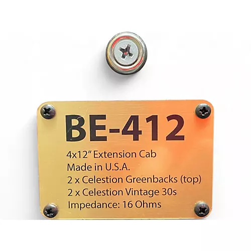 Used Friedman BE412 Guitar Cabinet