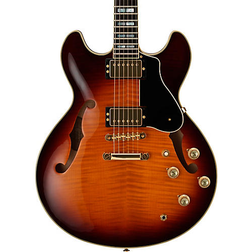Yamaha SA2200 Semi-Hollow Electric Guitar Brown