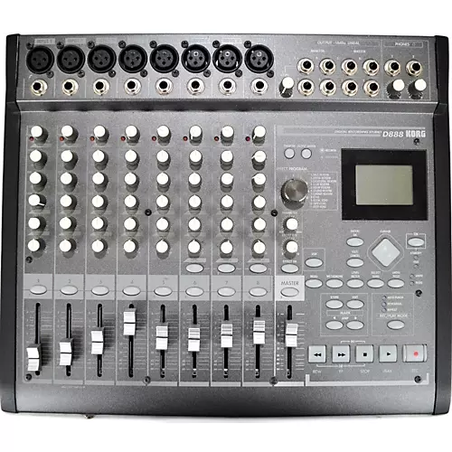 Used KORG D888 MultiTrack Recorder
