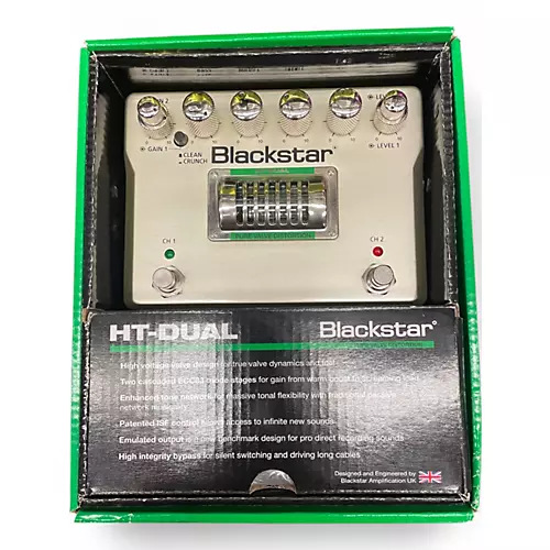 Used Blackstar HT-Dual Tube Dual Distortion Effect Pedal