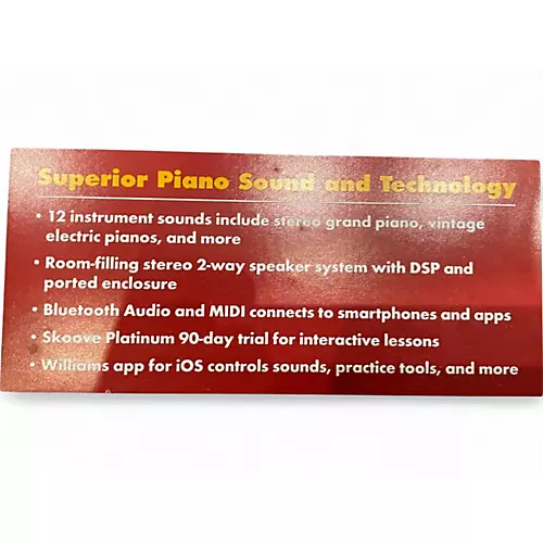 Used Williams Allegro IV Digital Piano