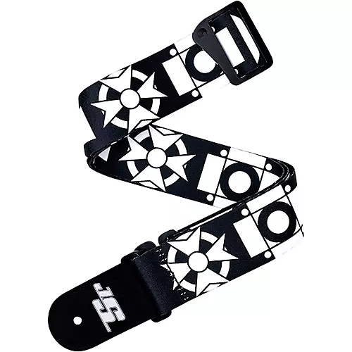 D'Addario Joe Satriani Swivel Guitar Strap Crosses 2 in.