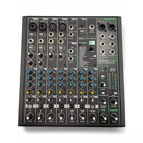 Used Mackie profx10v3 Unpowered Mixer