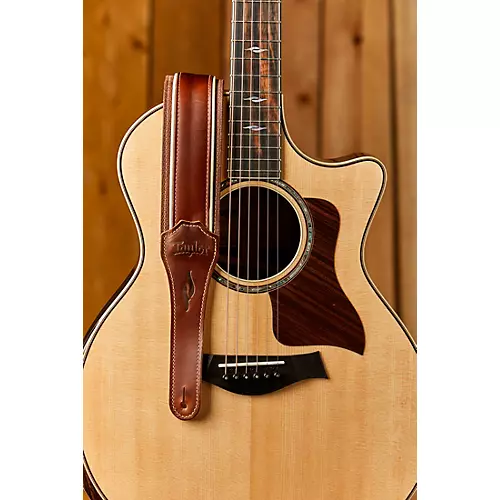 Taylor Element Leather Strap Brown Cream 2.5 in.