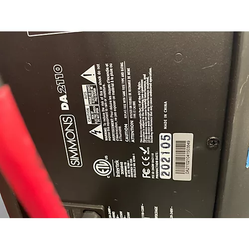 Used Simmons Da2110 Drum Amplifier