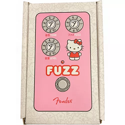 Used Fender HELLO KITTY FUZZ Effect Pedal