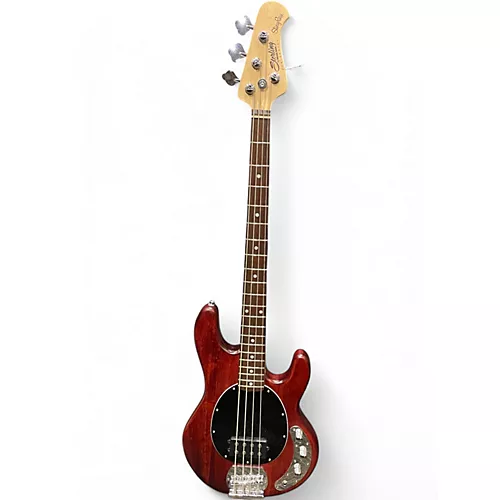 Used Sterling by Music Man Sub 4 Walnut Electric Bass Guitar Walnut