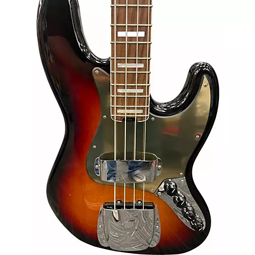 Used Fender American Elite Jazz Bass 2 Color Sunburst Electric Bass Guitar 2 Color Sunburst