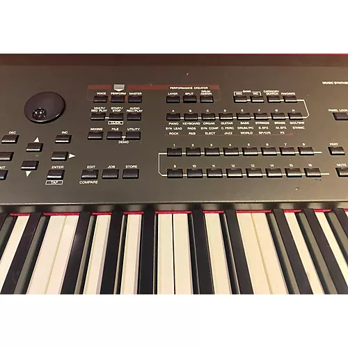 Used Yamaha S70XS 76 Key Synthesizer