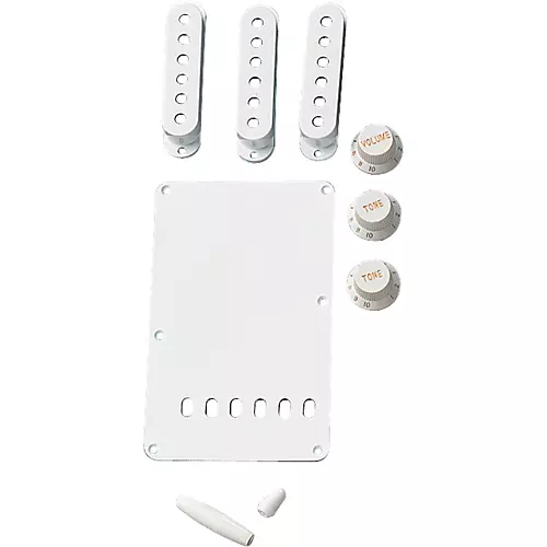 Fender Stratocaster Accessory Kit White