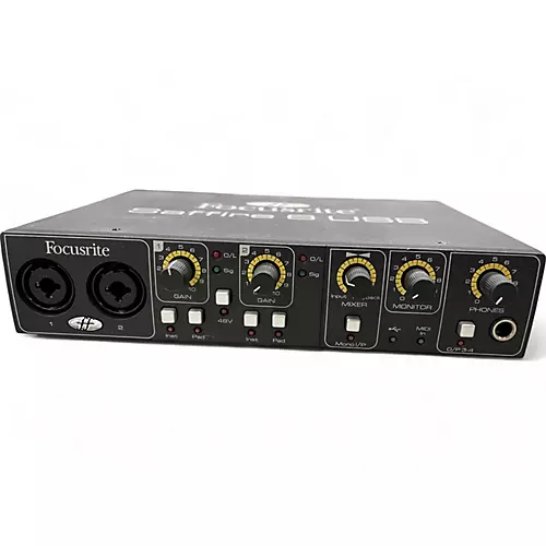 Used Focusrite SAFFIRE PRO 6 USB Audio Interface