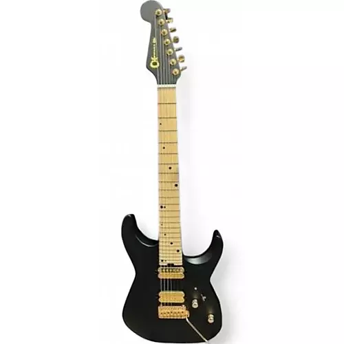 Used Charvel Angel Vivaldi Signature DK24-7 Nova Black Solid Body Electric Guitar Black