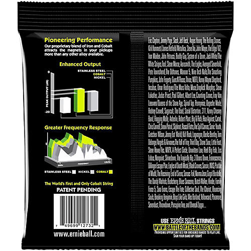 Ernie Ball 2732 Cobalt Regular Slinky Electric Bass Strings