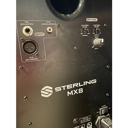 Used Sterling Audio MX8 Powered Monitor