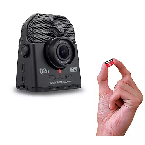 Zoom Q2n-4K Handy Video Recorder with Memory Card