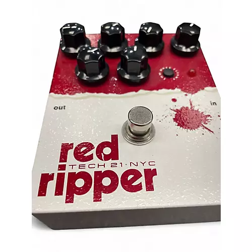 Used Tech 21 RED RIPPER Bass Effect Pedal