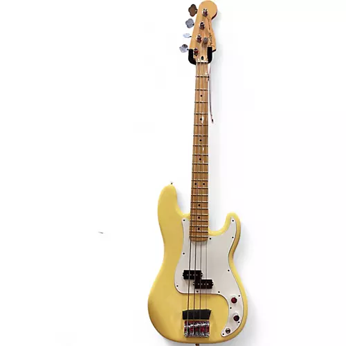 Used Fender Player Precision Bass Buttercream Electric Bass Guitar Buttercream