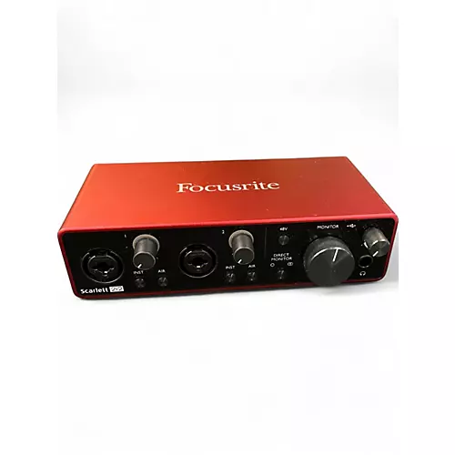 Used Focusrite Scarlett 2i2 4th Gen Audio Interface