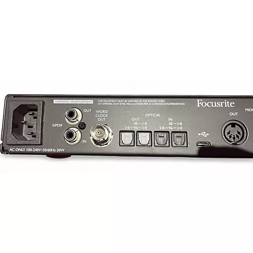 Used Focusrite Scarlett 18i20 Gen 3 Audio Interface