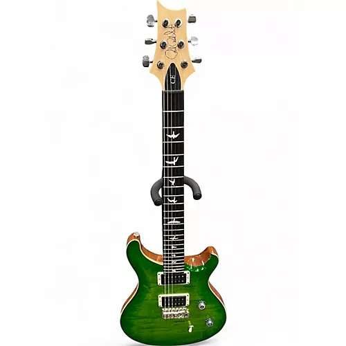 Used PRS CE24 Green Solid Body Electric Guitar Green