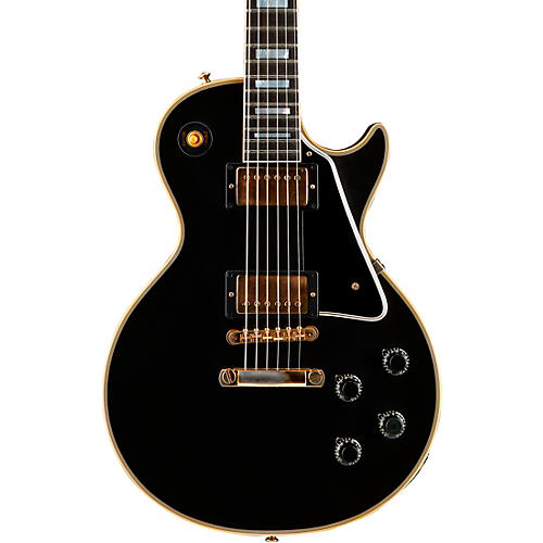 Gibson Custom 1957 Les Paul Custom Reissue VOS Electric Guitar Ebony