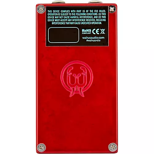 Walrus Audio Eras Five-State Distortion Effects Pedal Red