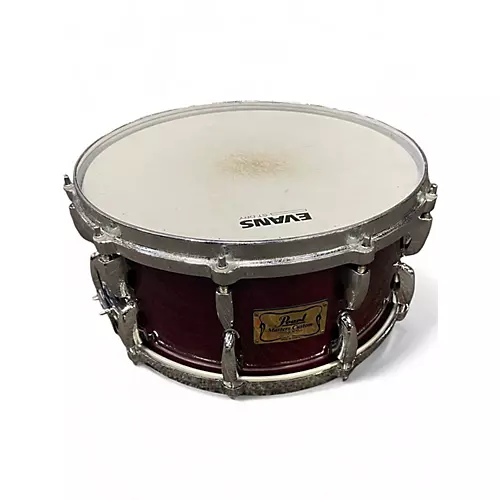 Used Pearl 14in MASTERS CUSTOM SNARE PURPLE Drum PURPLE 33
