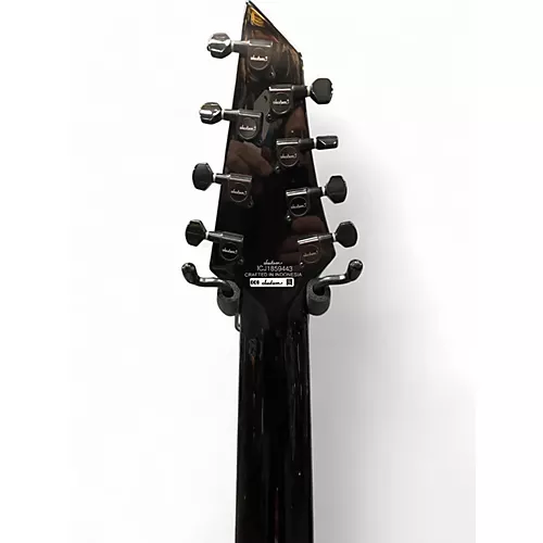 Used Jackson SLAT8FF Black Solid Body Electric Guitar Black