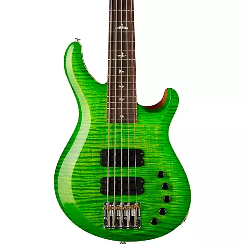 PRS Grainger 10-Top 5-String Bass Eriza Verde