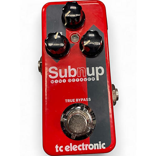 Used TC Electronic Sub N Up Mini Octaver Effect Pedal